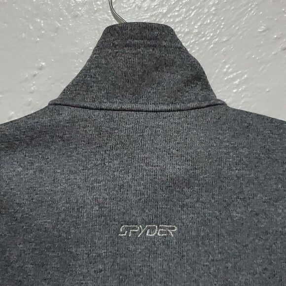 Spyder Core Sweater Full Zip Fleece Lined Jacket or Sweatshirt Size L - Picture 9 of 15